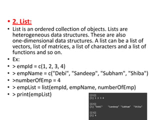 Comprehensive Introduction to R Programming and Data Structures | PDF
