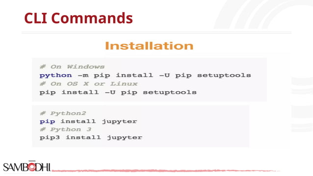 Introduction to Jupyter Notebooks and Anaconda | PPT