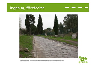 Ingen ny företeelse




     Via Appia av MM, http://commons.wikimedia.org/wiki/File:RomaViaAppiaAntica03.JPG
 