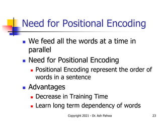 Data Con LA 2022 - Transformers for NLP | PPTX