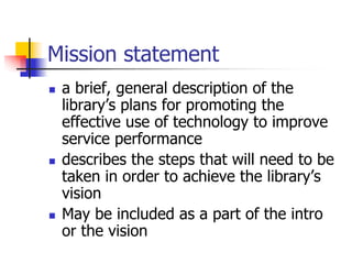 Session8--Creating a technology plan