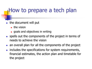 Session8--Creating a technology plan