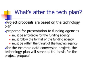 Session8--Creating a technology plan