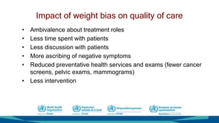 Session 9: Weight bias and obesity stigma | PPTX