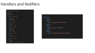 Handlers and Notifiers
 