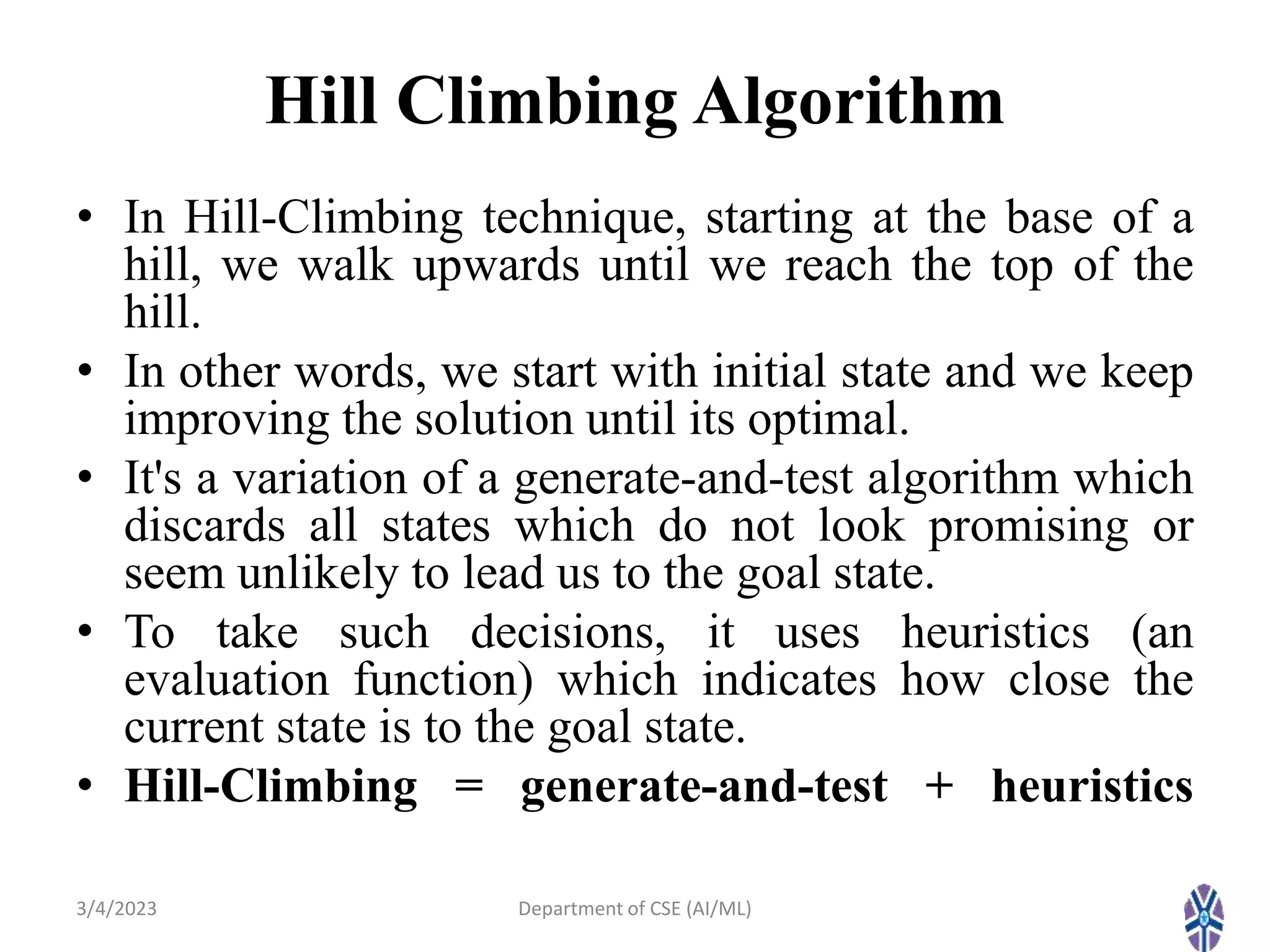 AI_Session 9 Hill climbing algorithm.pptx