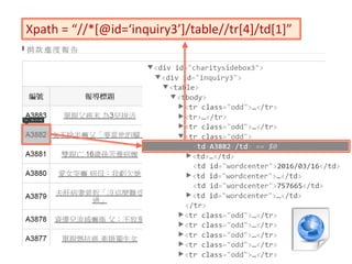 Xpath = “//*[@id=‘inquiry3’]/table//tr[4]/td[1]”
 