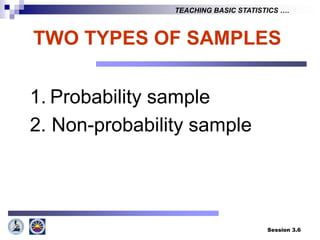 Session basic concepts_in_sampling_and_sampling_techniques | PPTX