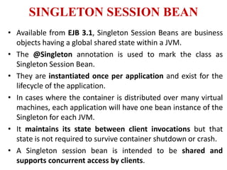 Session bean | PPT