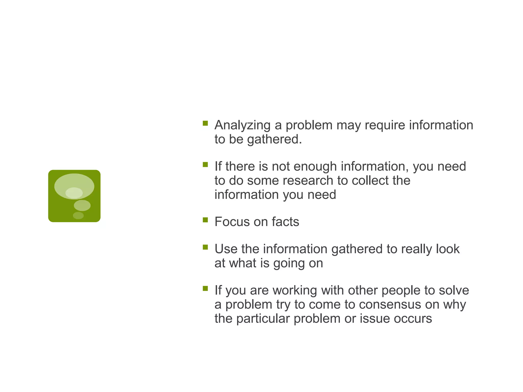 C: Problem solving step #2 -think | PPT