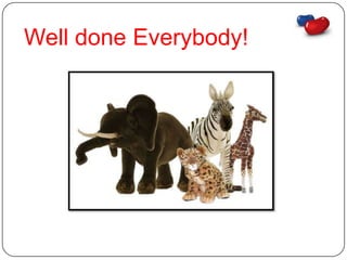 Well done Everybody!
 