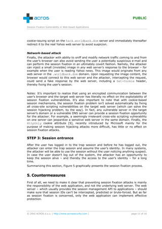 Session fixation | PDF