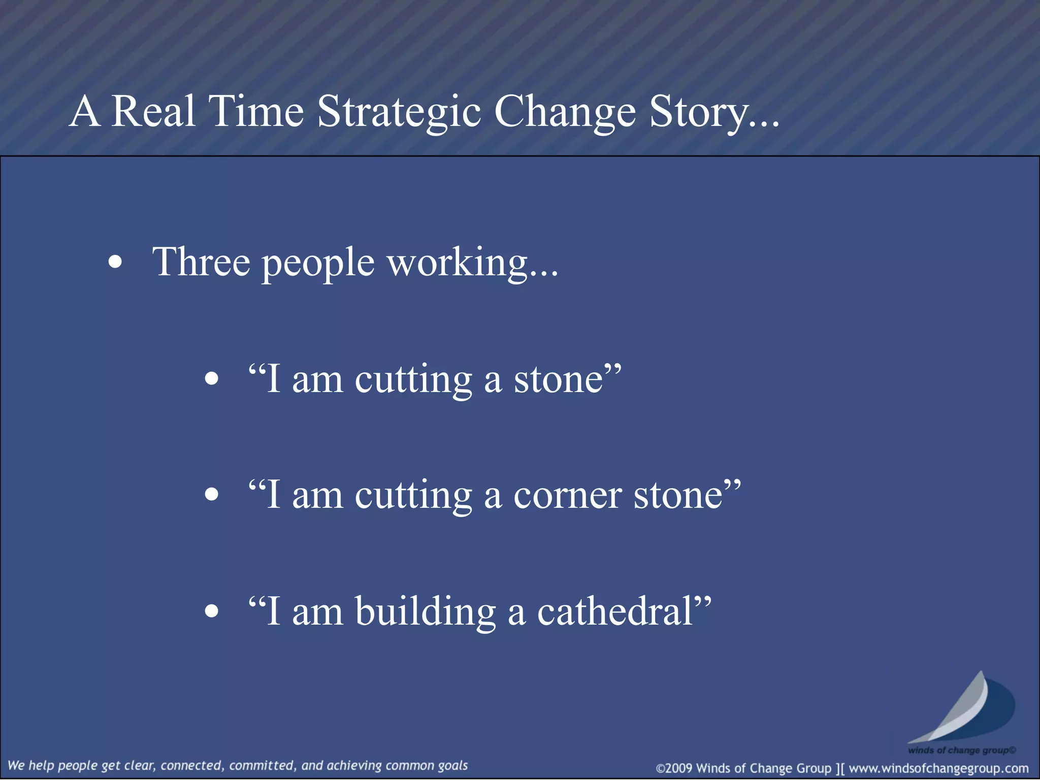 Real Time Strategic Change Session I