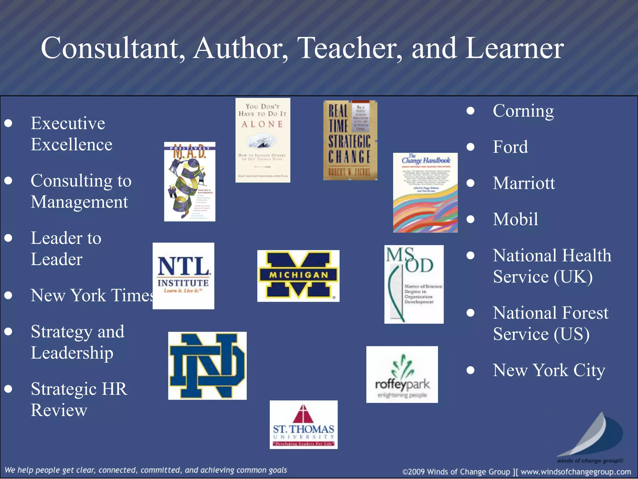 Real Time Strategic Change Session I