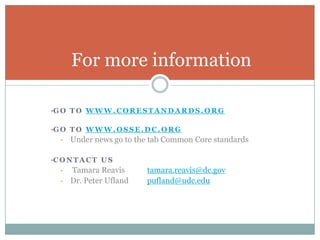 Go to www.corestandards.org