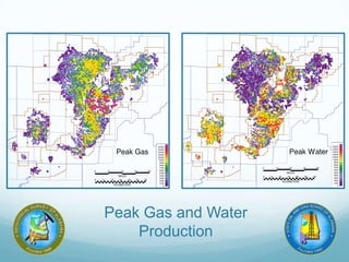 Peak Gas and Water
Production
 
