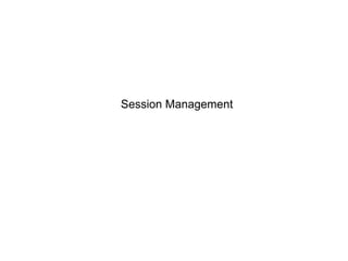 Session Management 