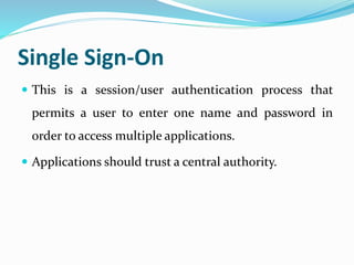 Single Document Session Session management | PPTX
