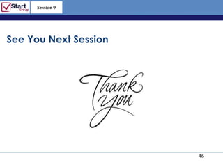 Session 9

                       http://www.bized.co.uk




See You Next Session




                                       46
                          Copyright 2006 – Biz/ed
 