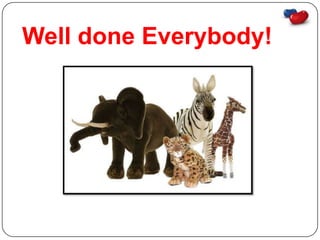 Well done Everybody!
 