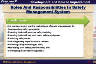 Session No. 5 Roles And Responsibilities In Safety Management System