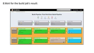 8.Wait for the build job's result:
 