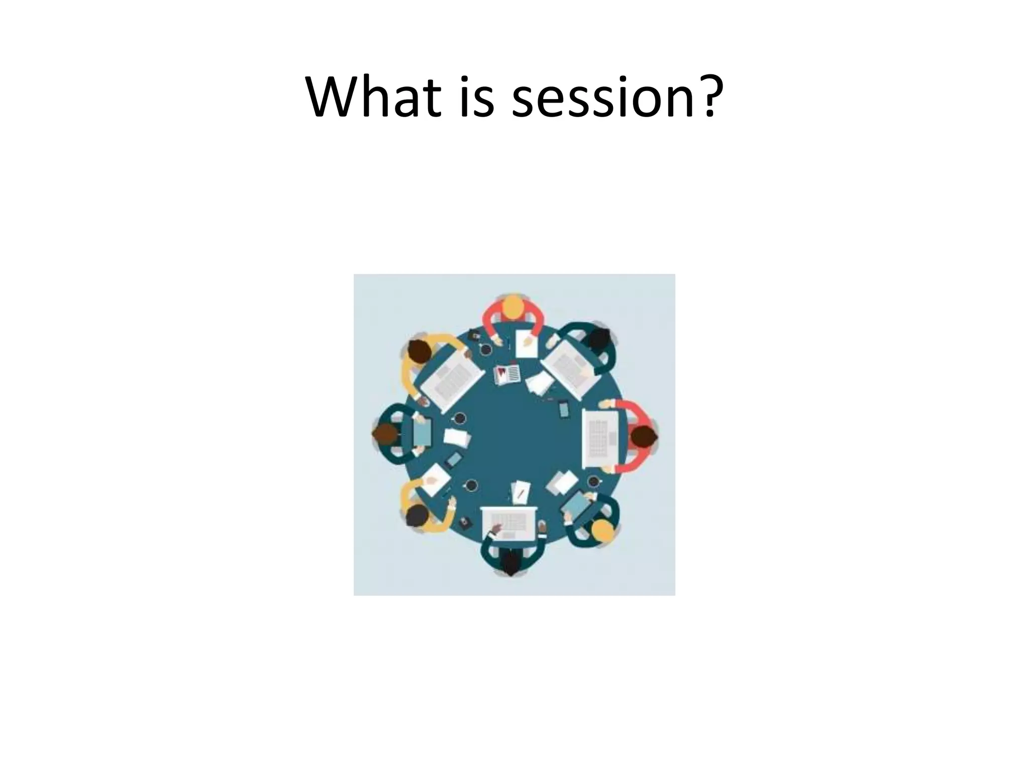 What is session?
 