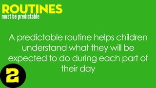 Avoid Predictable Routine Session Planning in the Daycare Classroom - (Early Childhood Education ...