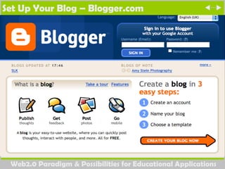 Set Up Your Blog – Blogger.com 