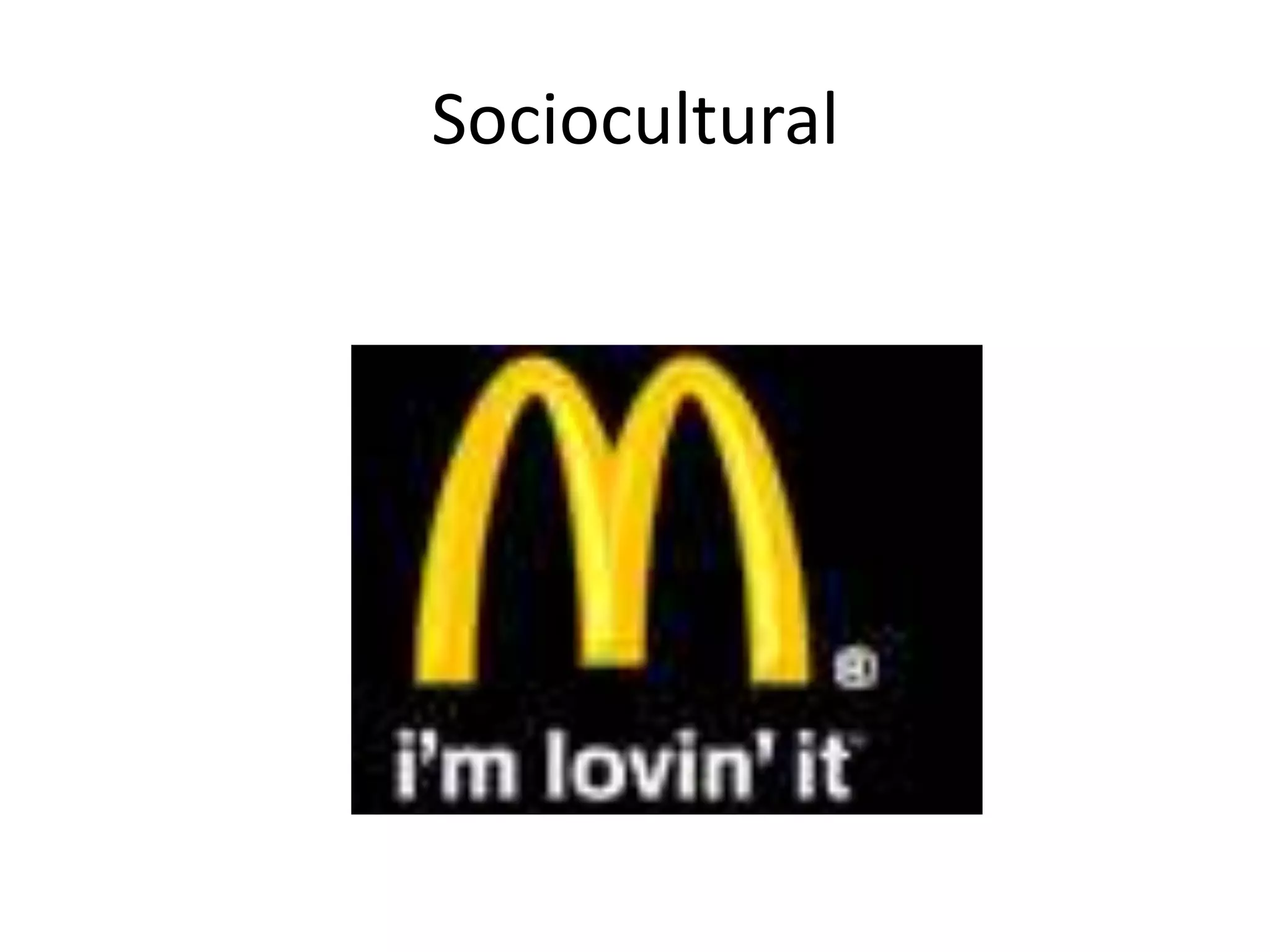Sociocultural