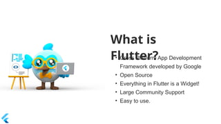 Flutter & Firebase Session Slides - GDG VESIT | PPTX