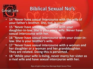 Sexual Affirmation: MenMen have insecurities too. They may never tell anyone this, but they are secretly vulnerable. How does a woman help change the insecurity to confidence? Affirmation and compliments! To men, affirmation from their wives means everything! So, be explicit in letting your husband know what you enjoy. Men, love those kind of directions. It's affirming for a man to know that you think he's a great lover. When men receive regular and genuine positive attention and compliments from their wives, they tend to become much more secure and confident in all areas of their lives. 