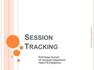 Session tracking In Java | PPTX
