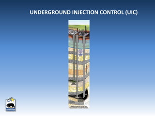 UNDERGROUND INJECTION CONTROL (UIC)
 