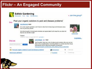 Flickr – An Engaged Community 