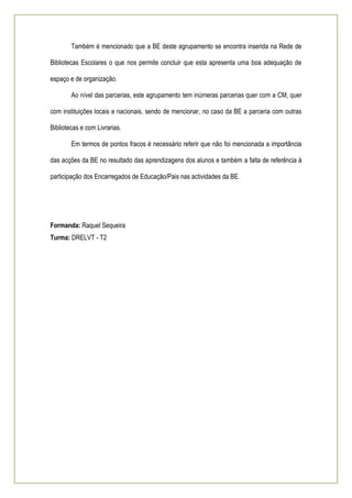 SessãO 7 AnáLise E ComentáRio CríTico 2ª Tarefa