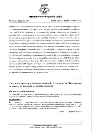 Sessão am nº12 29-06-2015