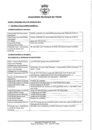 Sessão am nº12 29-06-2015