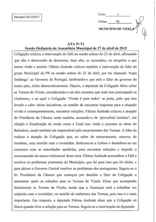 Sessão am nº12 29-06-2015