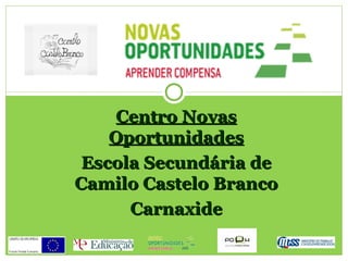 Centro Novas Oportunidades Escola Secundária de Camilo Castelo Branco Carnaxide 