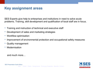 SES South Africa 2018 | PPT