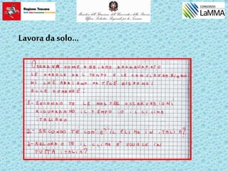 Lavora da solo…
 