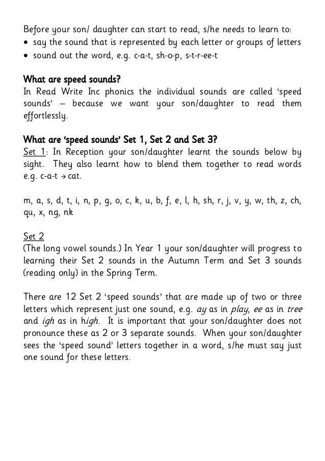 Set 2 3 Phonic Booklet For Parents 1