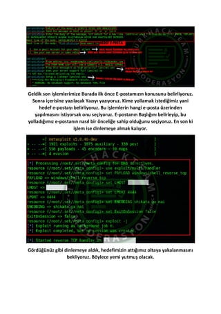 A'dan Z'ye | Social Engineer Toolkit (SET) | PDF