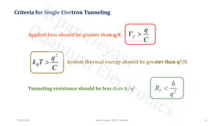 Single Electron Transistor | PDF