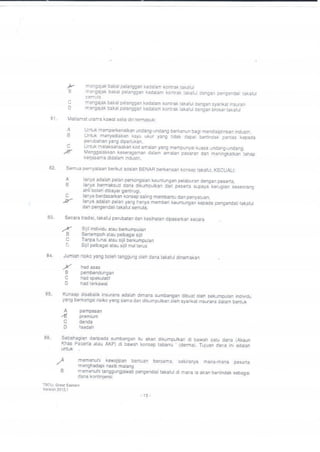 TBE Past Year Question Set B