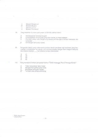 TBE Past Year Question Set B