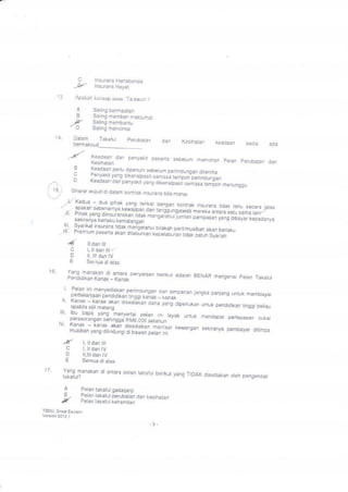 TBE Past Year Question Set B