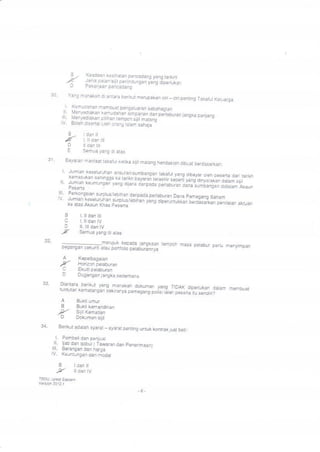 TBE Past Year Question Set B