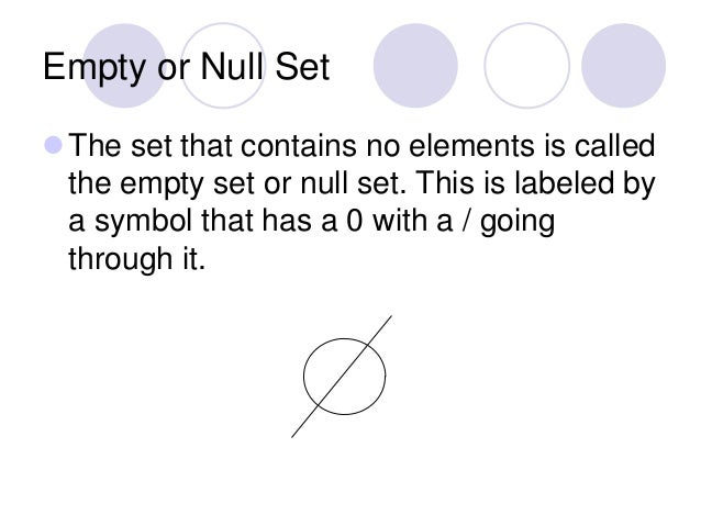 Empty Set Utf 8 Icons